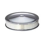 luchtfilter 14 inch chroom blanco, Ophalen of Verzenden, Nieuw