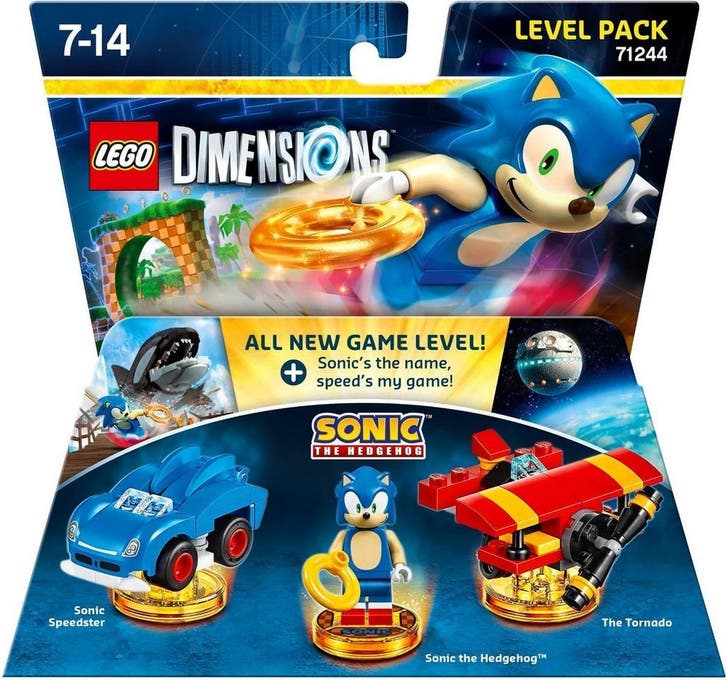 LEGO Dimensions 71244 Level Pack (Sonic the Hedgehog + Sonic, Spelcomputers en Games, Spelcomputers | Overige Accessoires, Nieuw