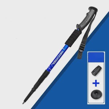 2x Lichtgewicht Aluminium Trekkingstokken - Verstelbaar & Op, Verzenden, Nieuw