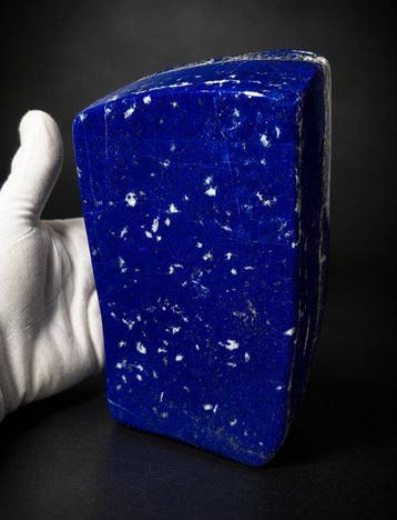 Premium lapis lazuli vrijvorm – Diep koningsblauw met