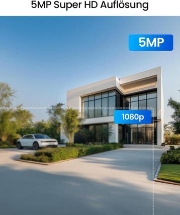 ZOSI 5MP bekabelde bewakingscamera set met audio | 8CH 500GB, Verzenden, Zo goed als nieuw