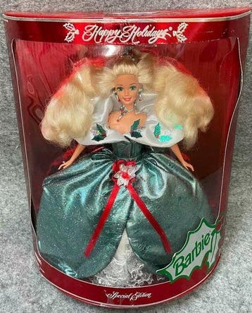 Barbie - Barbiepop Happy Holidays Barbie - 1990-2000