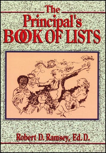 The Principals Book of Lists, Ophalen of Verzenden, Nieuw