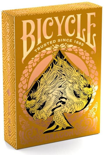 Bicycle Pokerkaarten - Dragon Gold Deck | Bicycle -, Hobby en Vrije tijd, Verzenden, Nieuw
