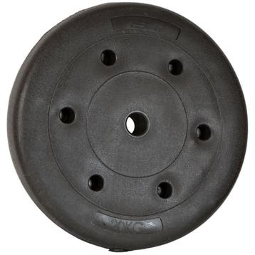 Fitnessgewicht 20kg | Beton Vinyl | A-kwaliteit, Ophalen of Verzenden, Nieuw, Rug, Halterschijven