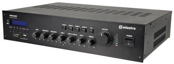 Adastra RM360D 100V 4 Zone Versterker Met DAB+ BT USB/SD, Verzenden, Nieuw, Overige typen