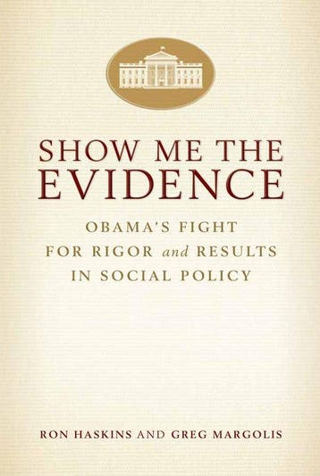 Show Me the Evidence - Ron Haskins 9780815725718, Verzenden, Gelezen, Ron Haskins