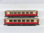 Bemo H0m - 7272 124 - Modeltrein personenwagonset (2) - 2, Nieuw