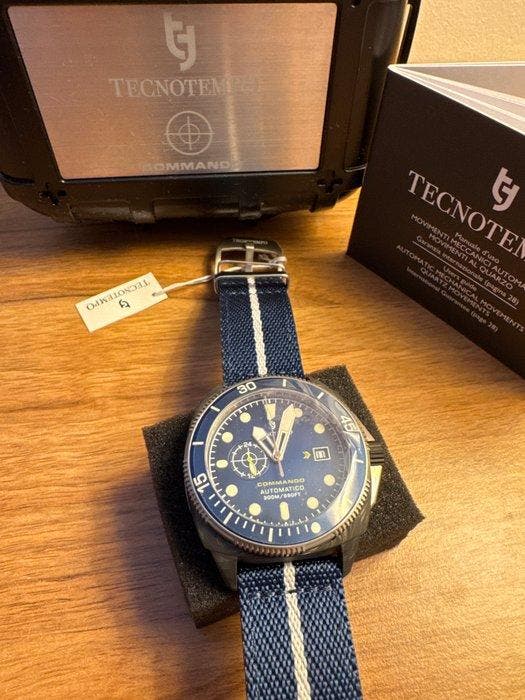 Tecnotempo - TT.300.CT.BL - Heren - 2020+, Sieraden, Tassen en Uiterlijk, Horloges | Heren