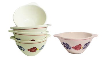 Boerenbont Soepkommen -  set van 6 stuks (Huishouden), Huis en Inrichting, Verzenden, Nieuw, Aardewerk, Kom(men)