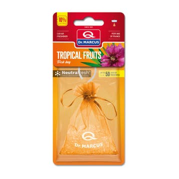 Dr. Marcus Tropical Fruits Fresh bag luchtverfrisser met, Ophalen of Verzenden, Nieuw