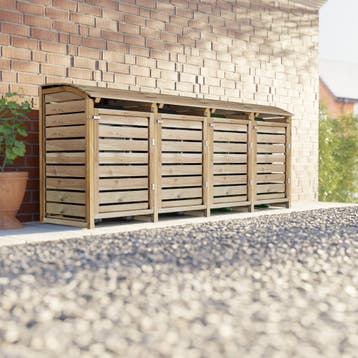 Vierdubbele Container Ombouw Geïmpregneerd Grenen Hout, Verzenden, Nieuw, Hout