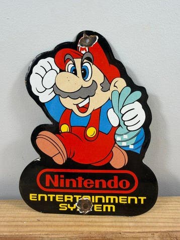 Nintendo - Emaille plaat - Emaille