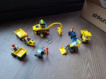 Lego Set - City - 5610, 6474, 6504, 6507, 6512, 6527, 6532, Nieuw
