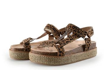 Poelman Espadrilles in maat 38 Bruin, Poelman, Bruin, Verzenden, Zo goed als nieuw