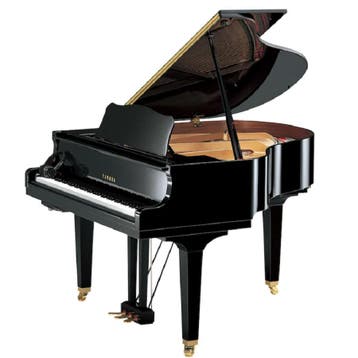 Yamaha GB1PE SC3 Vleugel met SIlent Systeem -Zwart Hoogglans, Zwart, Nieuw, Ophalen of Verzenden, Hoogglans