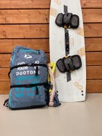 TOPDEAL: Kitesurf Set Compleet Duotone Evo 12m + Board + Bar, Gebruikt, Kitesurf-set, Twintip, Ophalen of Verzenden
