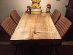 Eettafel, Boomstamtafel op maat, Unieke houtsoorten, 100% NL, Huis en Inrichting, Tafels | Eettafels, Ophalen of Verzenden, Nieuw