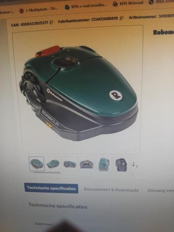 Robomow RKS 800 (€275,- ) &amp; RKS 1500 (€375,-), Nieuw, Robomow
