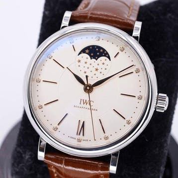IWC - Portfino Moonphase - IW459011 Boxed!! - Heren -