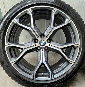 BMW X5 X6 G05 G06 741M 21 inch velgen winterbanden breedset, 275 mm, Banden en Velgen, Nieuw, Personenwagen