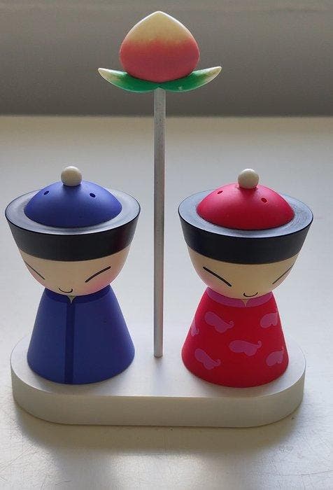 Alessi - Stefano Giovannoni, Rumiko Takeda - Zout- en, Antiek en Kunst, Antiek | Meubels | Stoelen en Banken