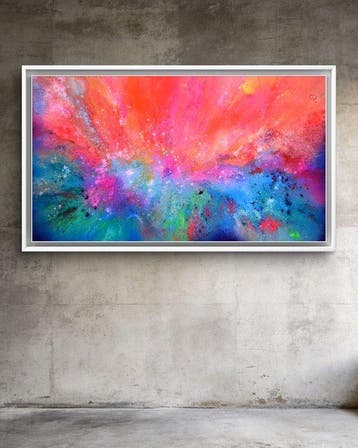 Soos Tiberiu (1977) - Flow with the Wind III - 140X80 cm XXL, Antiek en Kunst
