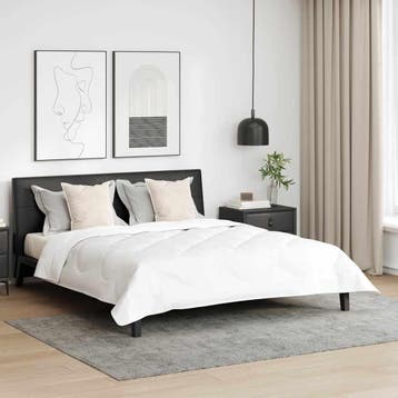vidaXL Hoofdkussen 2 st 60 x 60 cm Veren Wit, Verzenden, Nieuw, Wit
