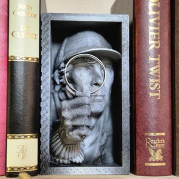 Sherlock Holmes Book Nook | Victorian Mystery Bookshelf Deco, Verzenden, Nieuw
