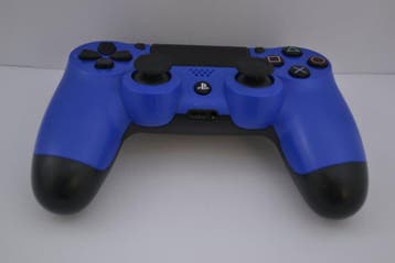 PlayStation 4 Official DualShock 4 V2 Controller Wave Blue, Verzenden, Zo goed als nieuw