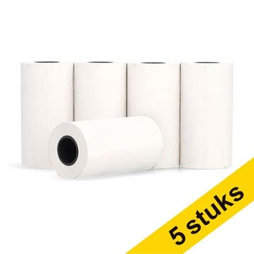 123inkt kassarol 57x30x12 thermo wit 48 grams (5 stuks), Verzenden