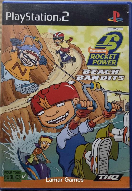 Rocket Power Beach Bandits (ps2 tweedehands game), Spelcomputers en Games, Games | Sony PlayStation 2, Zo goed als nieuw, Ophalen of Verzenden