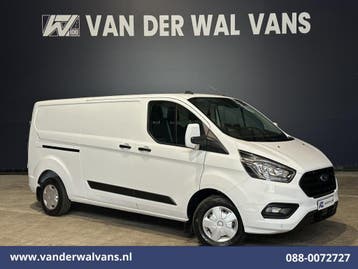 Ford Transit Custom | 2.0 TDCI 105pk L2H1 Euro6 Airco |, Gebruikt, Euro 6, Wit, Dealer onderhouden