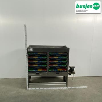 Aluca bedrijfswageninrichting 1010x420x1050mm (3035), Ophalen of Verzenden