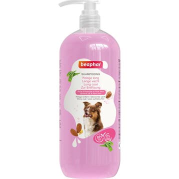 Beaphar Shampoo Hond Langharige Vacht 1 liter (Verzorging), Verzenden, Nieuw