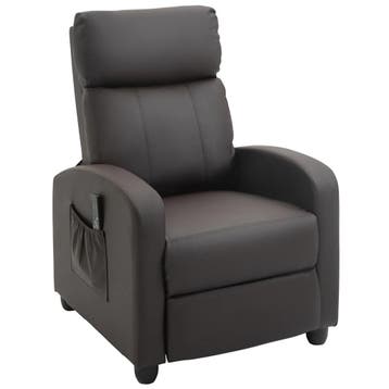 Relaxfauteuil TV-fauteuil Met Vibratiemassage, Ligfunctie, 2, Verzenden, Nieuw