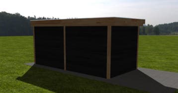 Actie Douglas Overkapping Plus 600x300cm, Verzenden, Nieuw, Veranda