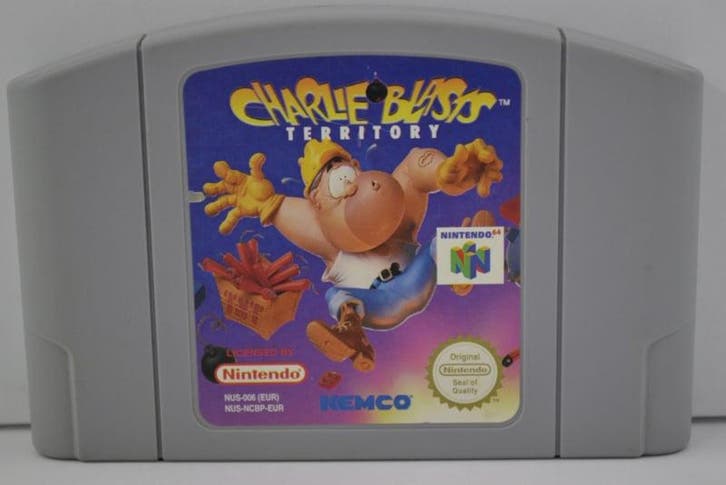 Charlie Blasts Territory (N64 EUR), Spelcomputers en Games, Games | Nintendo 64, 1 speler, Zo goed als nieuw, Verzenden