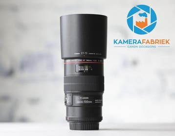 Canon EF 100mm f/2.8L Macro IS USM - 1 jaar garantie!, Canon, Ophalen of Verzenden, Zo goed als nieuw, Macrolens