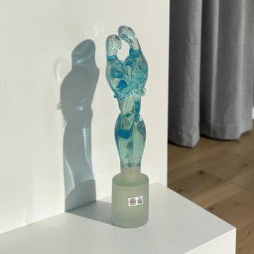 Filippo Maso - sculptuur, Amanti - Acqua - 40 cm -