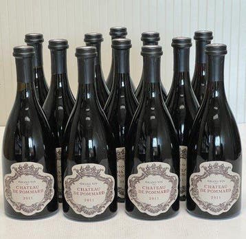 2011 Chateau de Pommard - Pommard - 12 Flessen (0.75 liter), Nieuw
