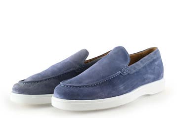 Giorgio Instappers in maat 41 Blauw, Zo goed als nieuw, Verzenden, Blauw, Overige typen