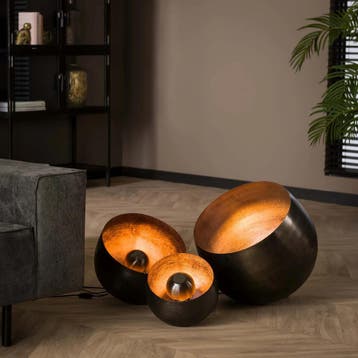 Vloerlamp Breeze - Zwart Nikkel - Metaal - 46 cm (internet, Ophalen of Verzenden, Nieuw