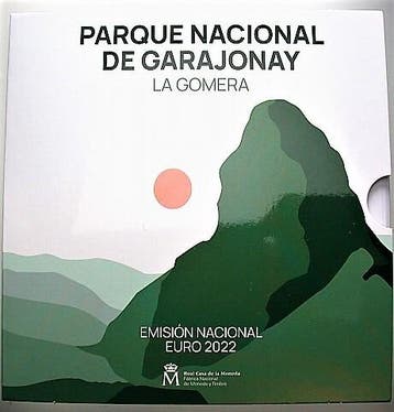 9,88 Euro,munten set 1 Cent-2 Euro + 3 Euroged 2022 Spani..., Verzenden