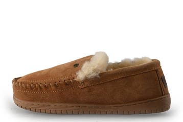 Wambat Australia Pantoffels in maat 43 Cognac, Kleding | Heren, Schoenen, Wambat Australia, Overige kleuren, Verzenden, Zo goed als nieuw