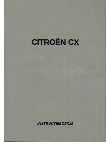 1991 CITROEN BX INSTRUCTIEBOEKJE NEDERLANDS, Auto diversen, Handleidingen en Instructieboekjes