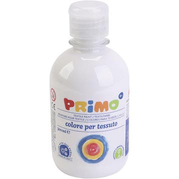 Textielverf, wit, 300 ml/ 1 fles, Nieuw