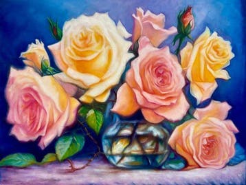 Víctor (XXI) - Flores de Ensueño, Antiek en Kunst