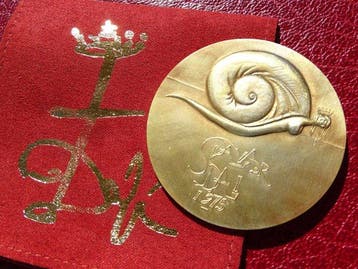 Salvador Dali (1904-1989) - sculptuur, Snail Girl -