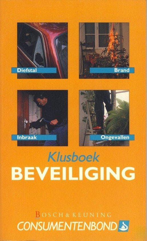 Klusboek beveiliging - Consumentenbond, Boeken, Techniek, Gelezen, Verzenden